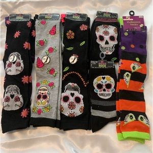 Assorted Halloween Socks NWT